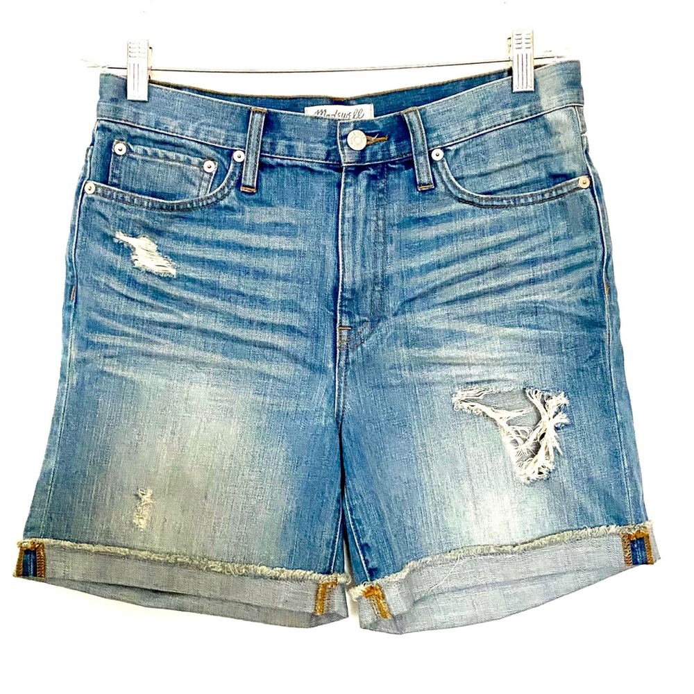 Madewell High Rise Perfect Denim Jean Shorts 26